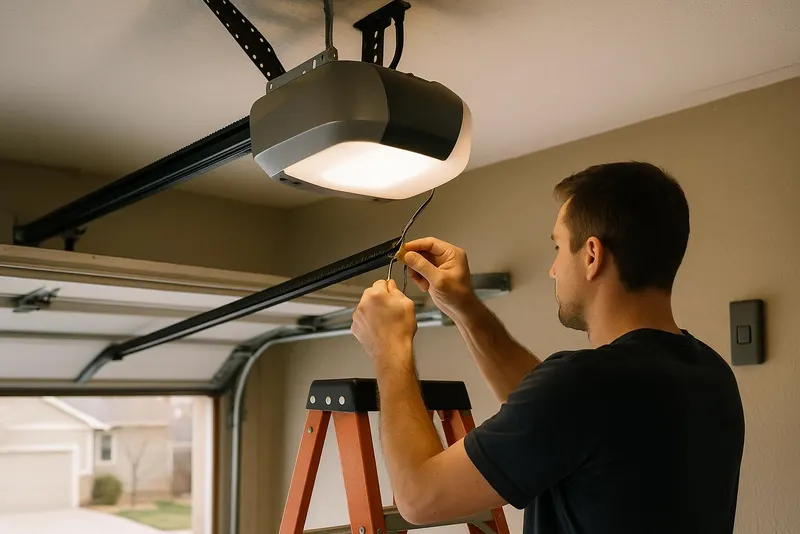 Garage Door Spring Repair in Hollywood